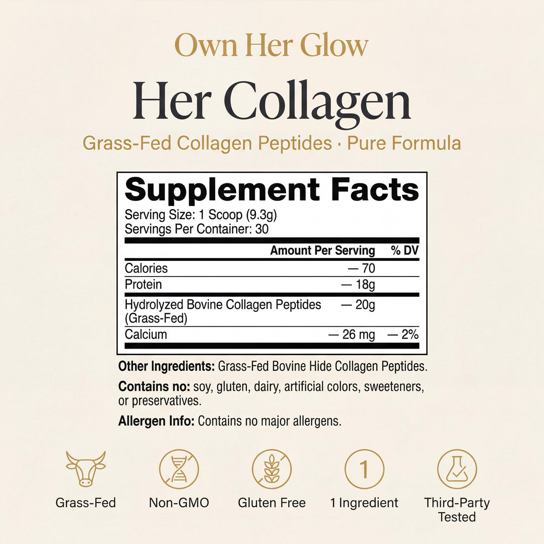 Her Collagen | Grass-Fed Peptide Powder