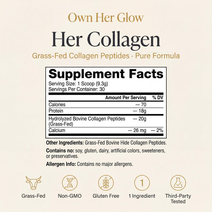 Her Collagen | Grass-Fed Peptide Powder