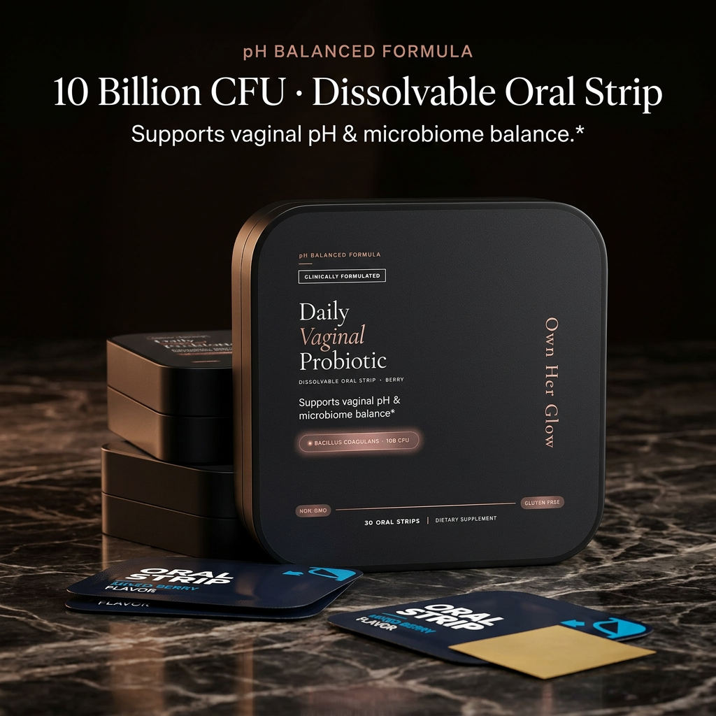 Daily Vaginal Probiotic | 10B CFU Dissolvable Strip