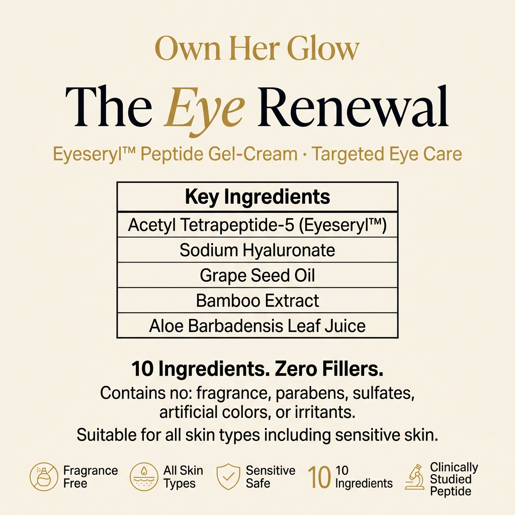 The Eye Renewal | Peptide Eye Gel-Cream
