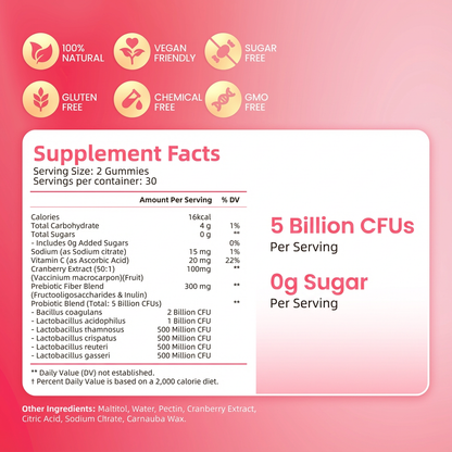 Own Her Glow™ Women's Probiotic Gummies