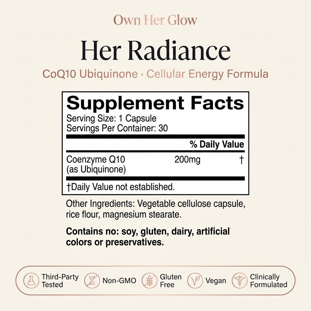 Her Radiance | CoQ10 Ubiquinone