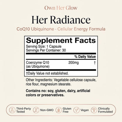 Her Radiance | CoQ10 Ubiquinone