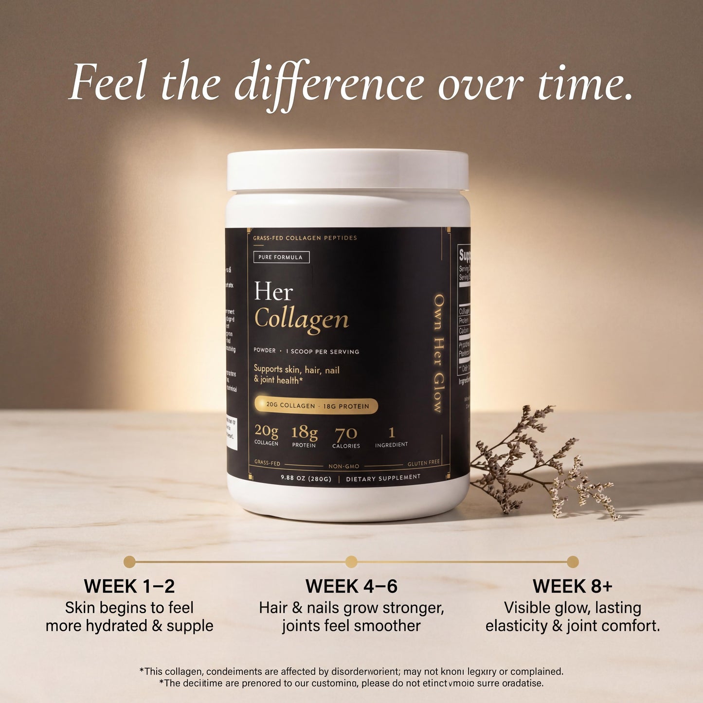 Her Collagen | Grass-Fed Peptide Powder